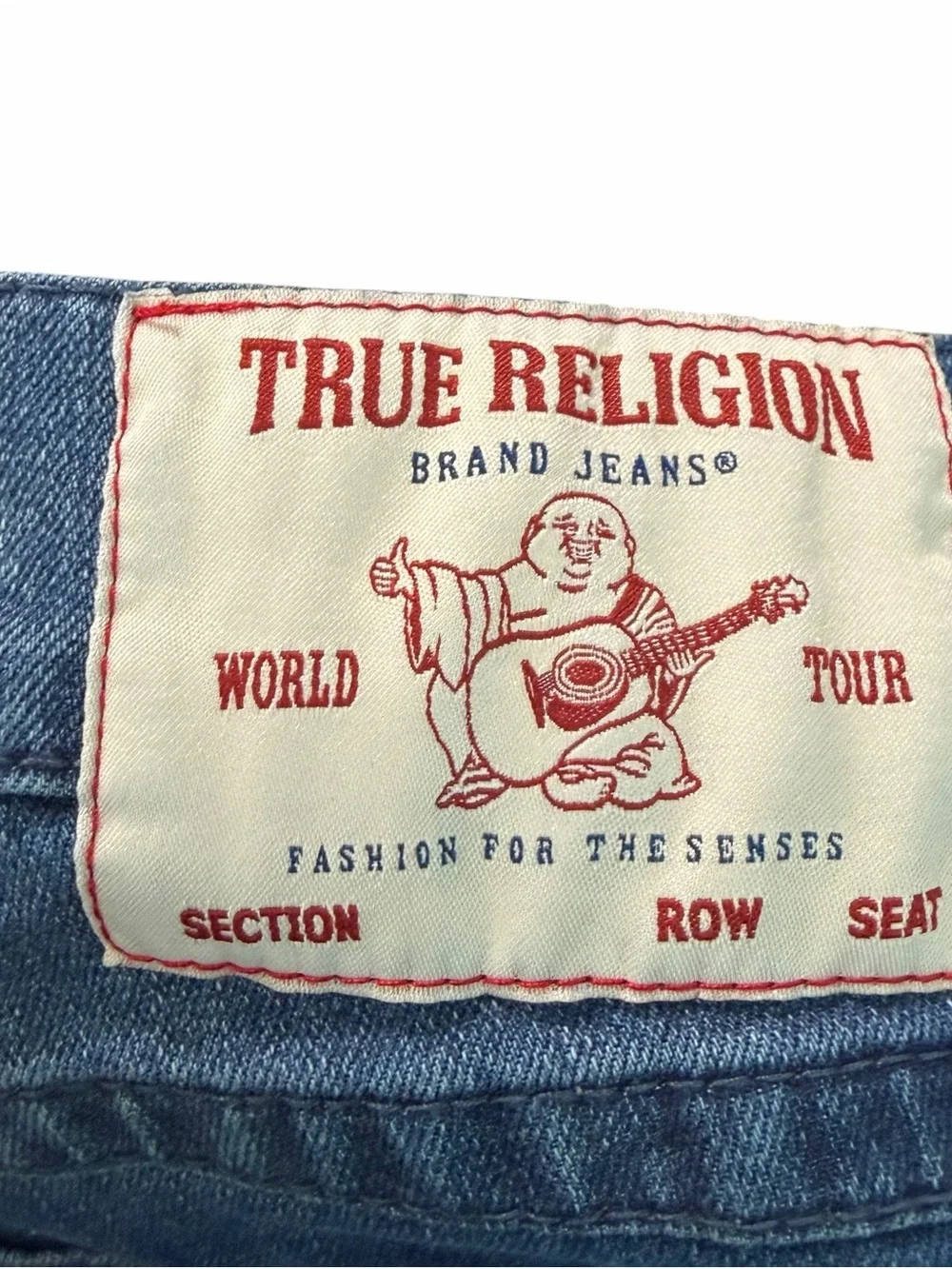 True religion Rocco  Flap Pocket relaxed skinny Jeans Size 34